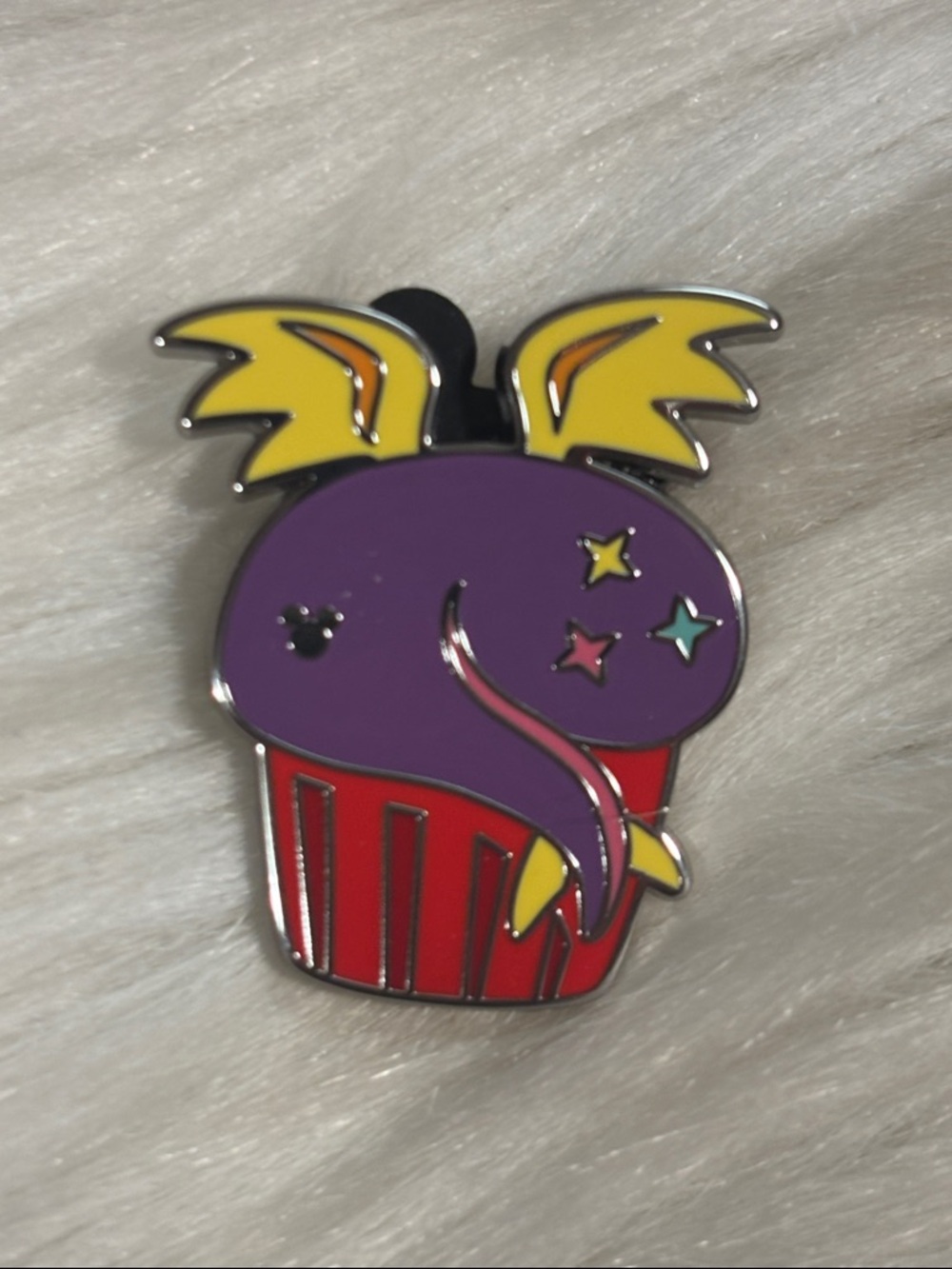 Disney Hidden Disney WDW 2025 Wave B CHASER Pin Figment Cupcake NEW